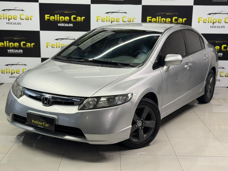 civic 1.8 lxs 16v flex 4p automatico 2008 caxias do sul