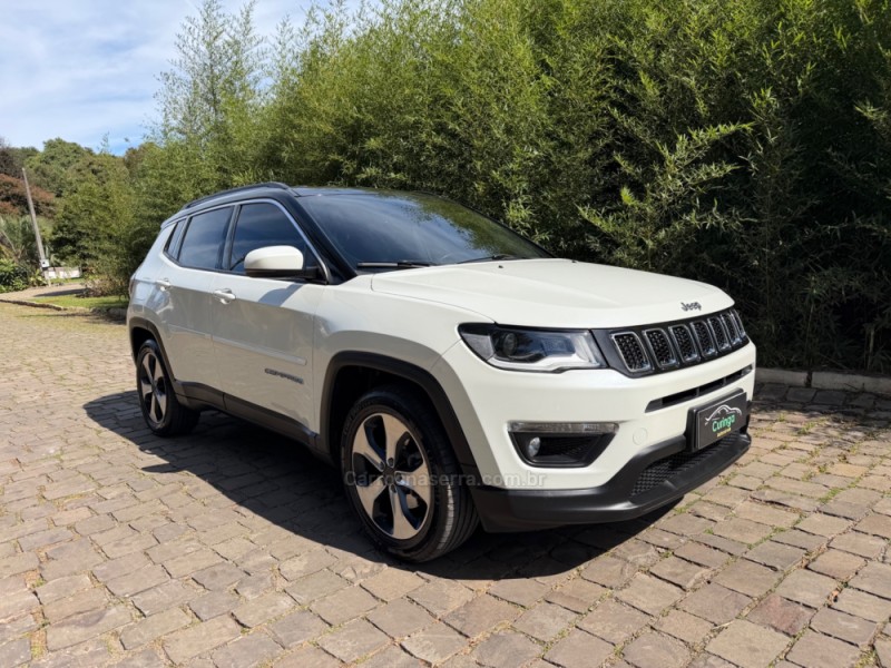 COMPASS 2.0 16V FLEX LONGITUDE AUTOMÁTICO - 2018 - NOVA PRATA