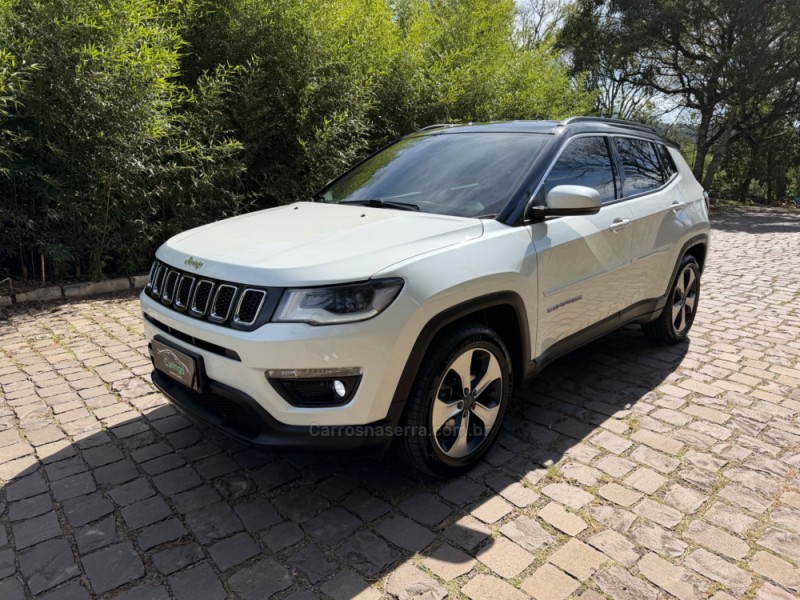 compass 2.0 16v flex longitude automatico 2018 nova prata