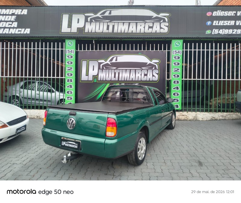 SAVEIRO 1.6 CL CS 8V GASOLINA 2P MANUAL - 1998 - CAXIAS DO SUL
