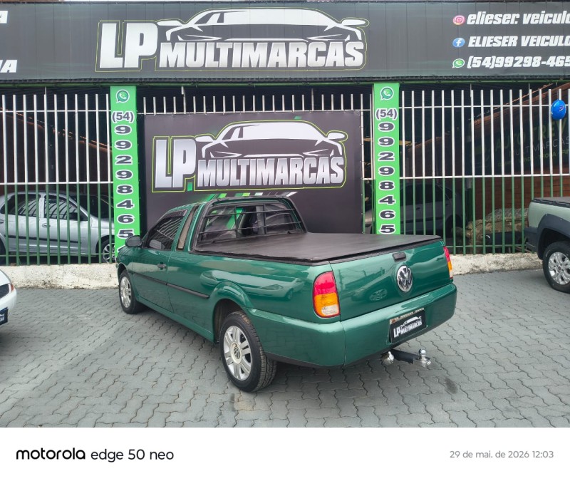 SAVEIRO 1.6 CL CS 8V GASOLINA 2P MANUAL - 1998 - CAXIAS DO SUL