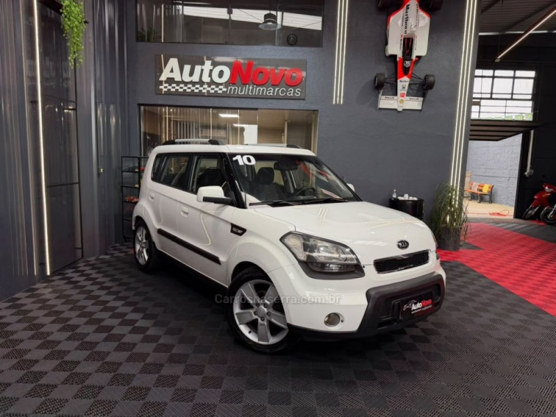 SOUL 1.6 EX 16V GASOLINA 4P MANUAL - 2010 - VACARIA