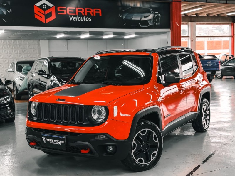 renegade 2.0 16v turbo diesel trailhawk 4p 4x4 automatico 2016 caxias do sul