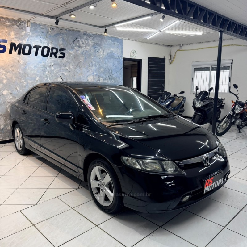CIVIC 1.8 LXS 16V FLEX 4P MANUAL - 2008 - CAXIAS DO SUL