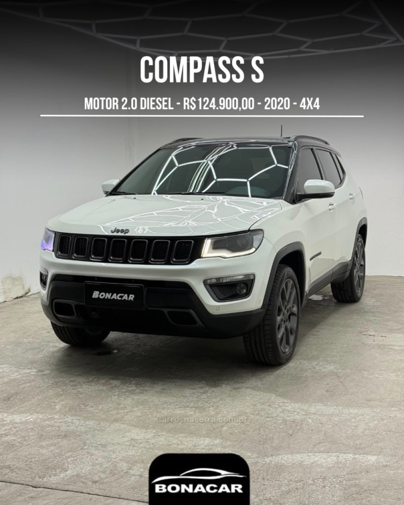 compass 2.0 s 4x4 16v turbo diesel 4p automatico 2020 caxias do sul