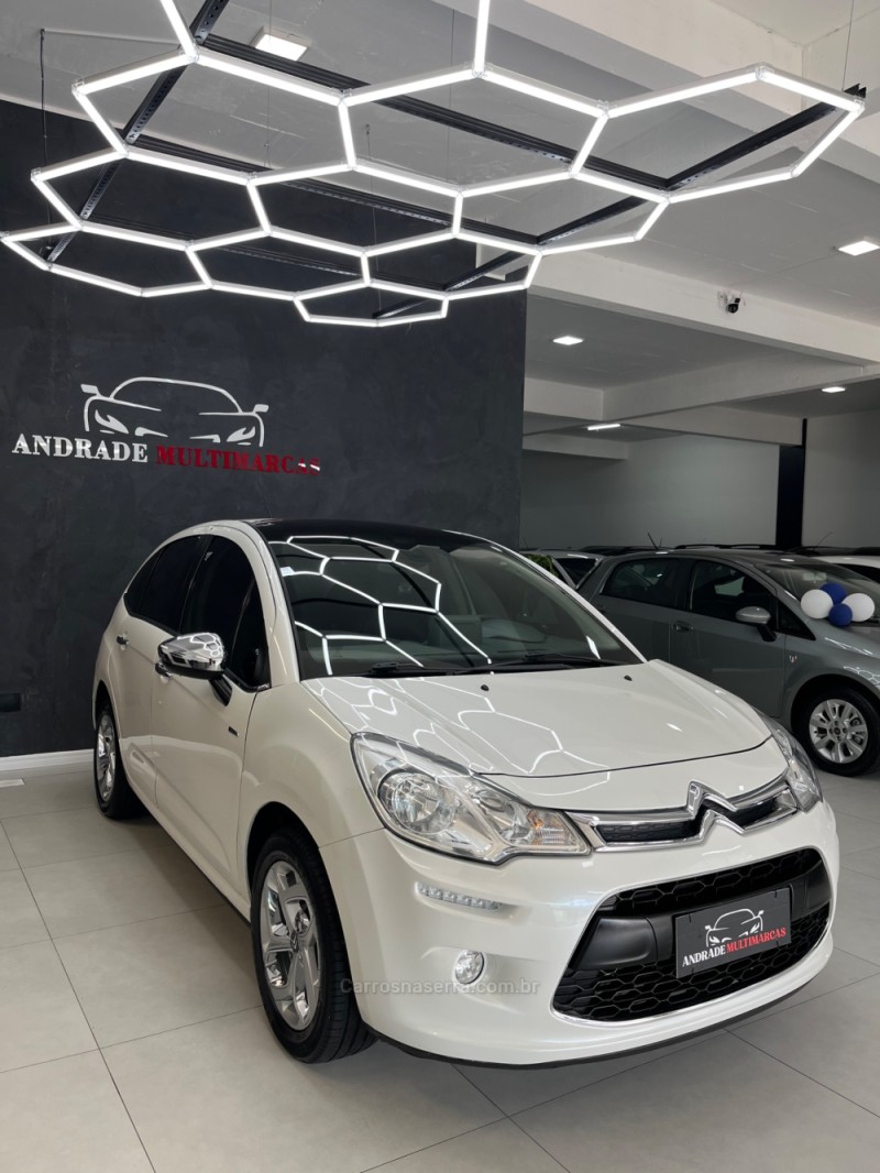C3 1.6 EXCLUSIVE 16V FLEX 4P AUTOMÁTICO - 2014 - CAXIAS DO SUL