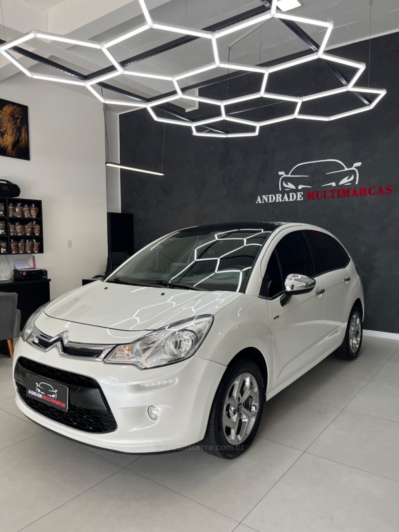 C3 1.6 EXCLUSIVE 16V FLEX 4P AUTOMÁTICO - 2014 - CAXIAS DO SUL