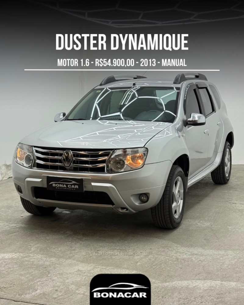duster 1.6 dynamique 4x2 16v flex 4p manual 2013 caxias do sul