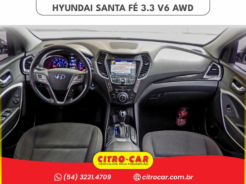 SANTA FÉ 3.3 MPFI 4X4 V6 270CV GASOLINA 4P AUTOMÁTICO - 2014 - CAXIAS DO SUL