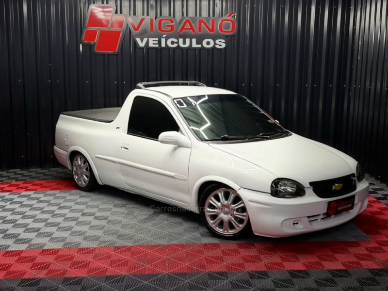 CORSA 1.6 MPFI GL CS PICK-UP 8V GASOLINA 2P MANUAL - 2001 - CAXIAS DO SUL
