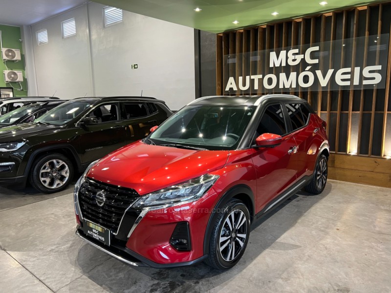 kicks 1.6 exclusive 16v flex 4p automatico 2022 caxias do sul