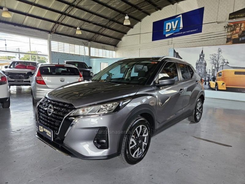 kicks 1.6 sense 16v flex 4p automatico 2022 caxias do sul