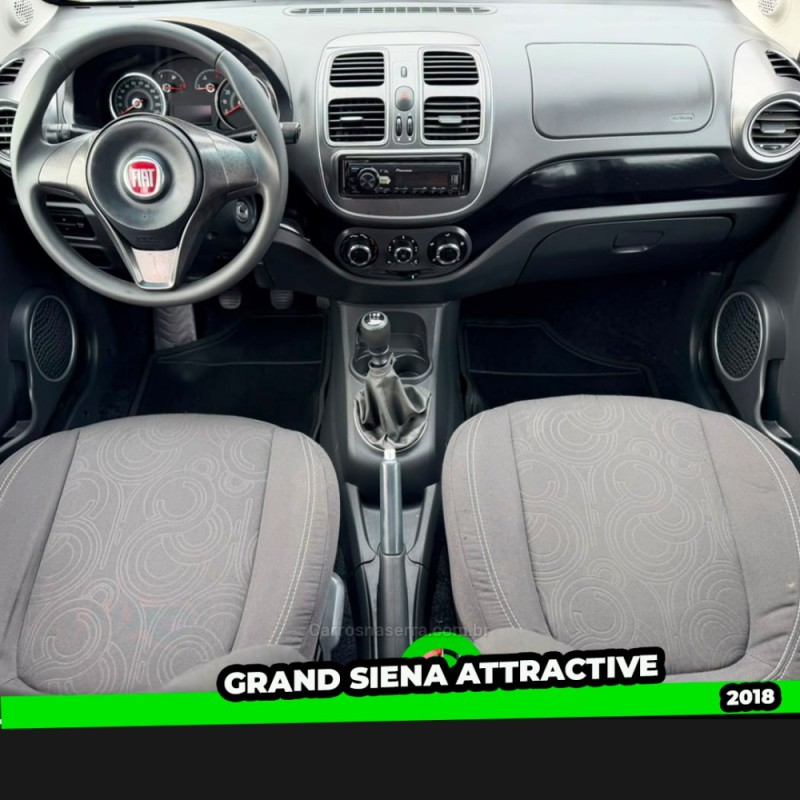 GRAND SIENA 1.4 MPI ATTRACTIVE 8V FLEX 4P MANUAL - 2018 - TAQUARA