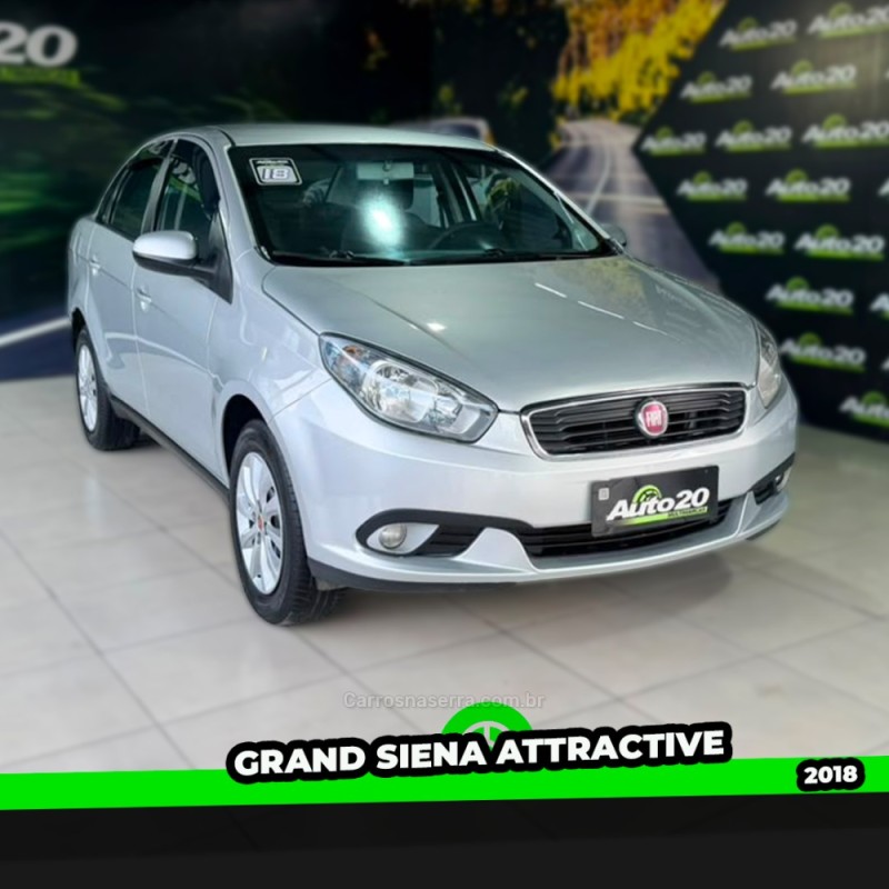 GRAND SIENA 1.4 MPI ATTRACTIVE 8V FLEX 4P MANUAL - 2018 - TAQUARA