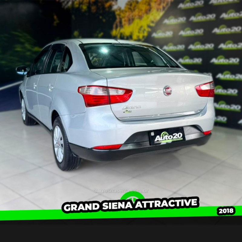 GRAND SIENA 1.4 MPI ATTRACTIVE 8V FLEX 4P MANUAL - 2018 - TAQUARA