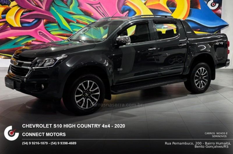 S10 2.8 HIGH COUNTRY 4X4 CD 16V TURBO DIESEL 4P AUTOMÁTICO - 2020 - BENTO GONçALVES