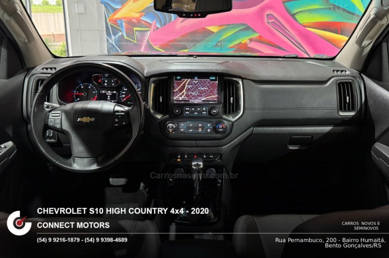 S10 2.8 HIGH COUNTRY 4X4 CD 16V TURBO DIESEL 4P AUTOMÁTICO - 2020 - BENTO GONçALVES