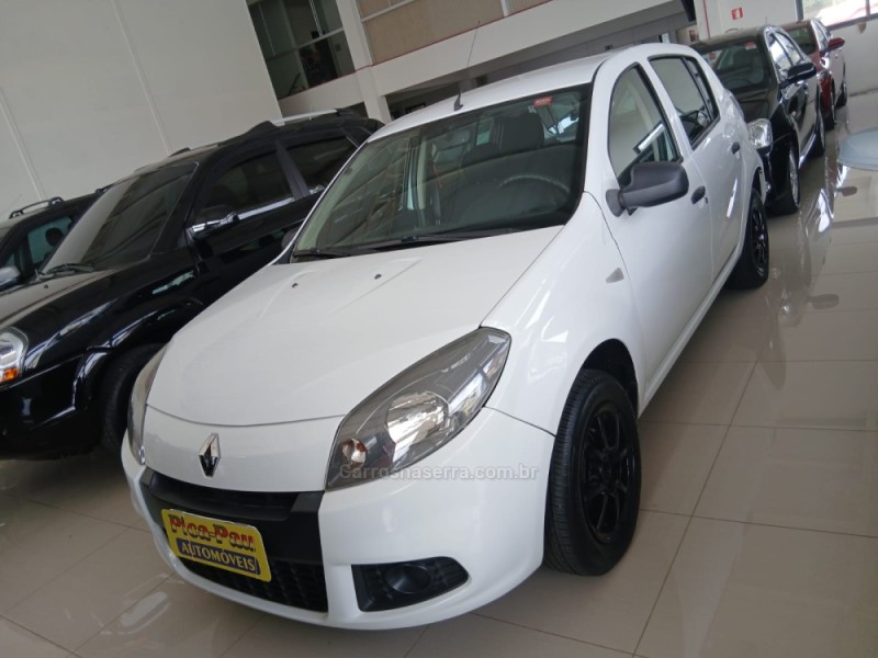 SANDERO 1.0 AUTHENTIQUE 16V FLEX 4P MANUAL - 2014 - NOVA PETRóPOLIS