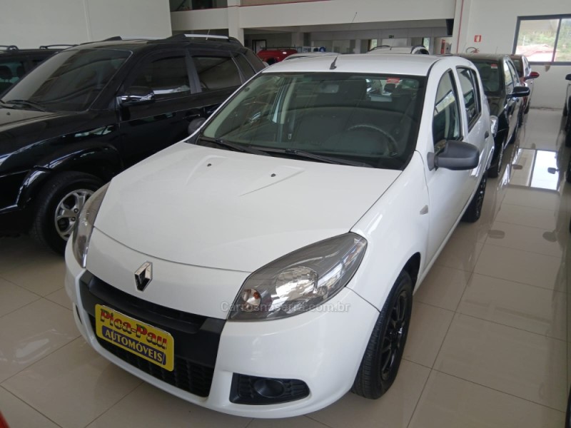 SANDERO 1.0 AUTHENTIQUE 16V FLEX 4P MANUAL - 2014 - NOVA PETRóPOLIS