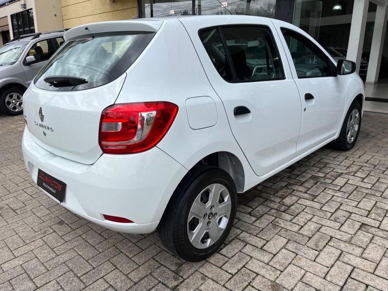SANDERO 1.0 AUTHENTIQUE 16V FLEX 4P MANUAL - 2015 - CAXIAS DO SUL