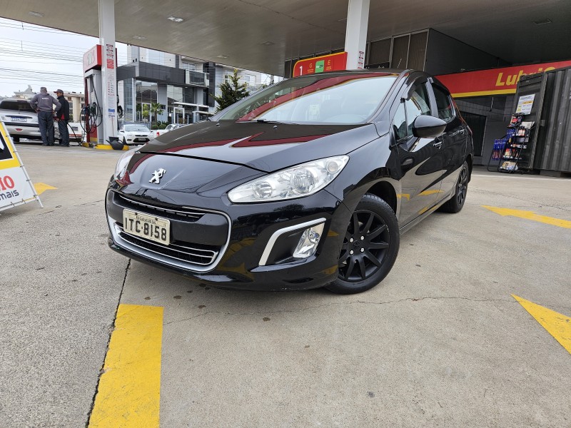 308 1.6 allure 16v flex 4p manual 2013 caxias do sul