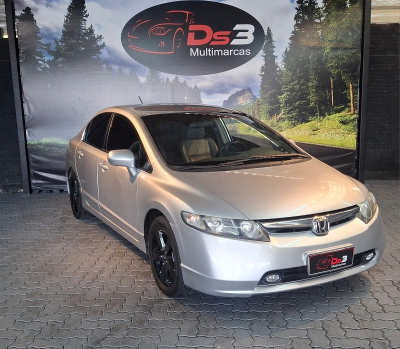 CIVIC 1.8 LXS 16V GASOLINA 4P AUTOMÁTICO - 2007 - CAXIAS DO SUL