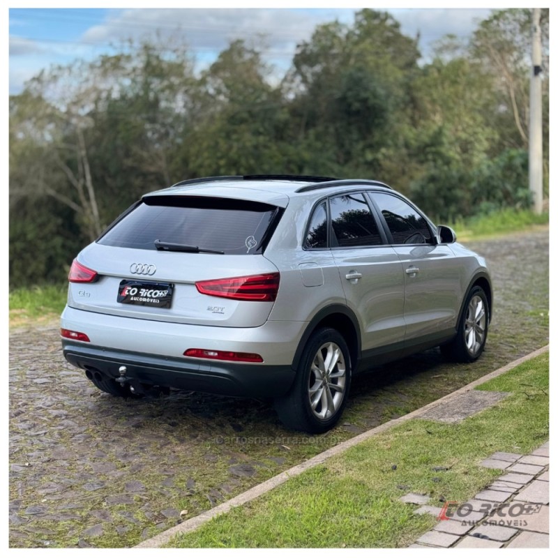 Q3 2.0 TFSI AMBIENTE QUATTRO 4P GASOLINA S TRONIC - 2014 - CAMPO BOM