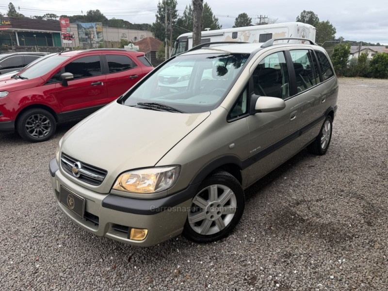 zafira 2.0 mpfi elegance 8v flex 4p automatico 2011 canela