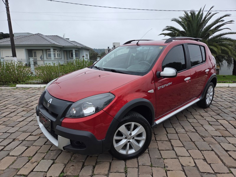 sandero 1.6 stepway 16v flex 4p automatico 2013 carlos barbosa