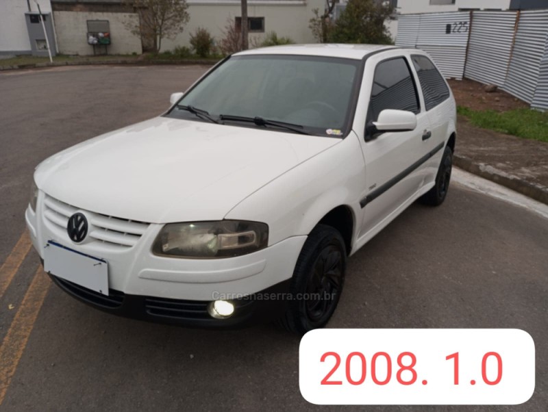 GOL 1.0 MI TREND 8V GASOLINA 2P MANUAL G.III - 2008 - CAXIAS DO SUL