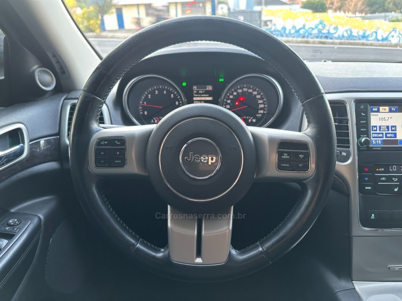 GRAND CHEROKEE 3.6 LAREDO 4X4 V6 24V GASOLINA 4P AUTOMÁTICO - 2012 - CAXIAS DO SUL