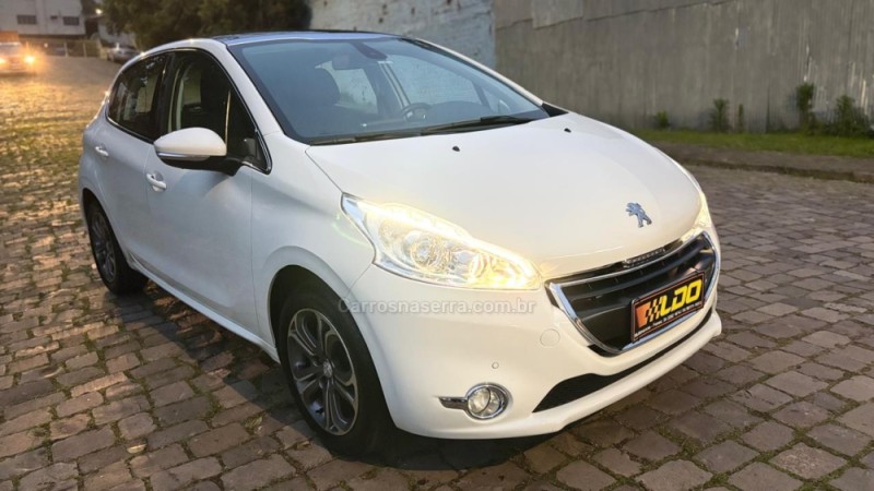 208 1.6 griffe 16v flex 4p automatico 2016 caxias do sul