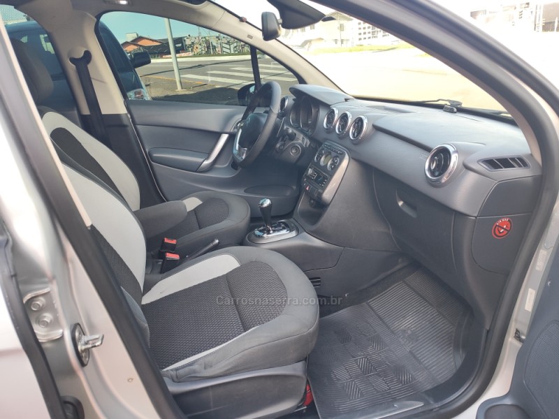 C3 1.6 EXCLUSIVE BVA 16V FLEX 4P AUTOMÁTICO - 2014 - FARROUPILHA