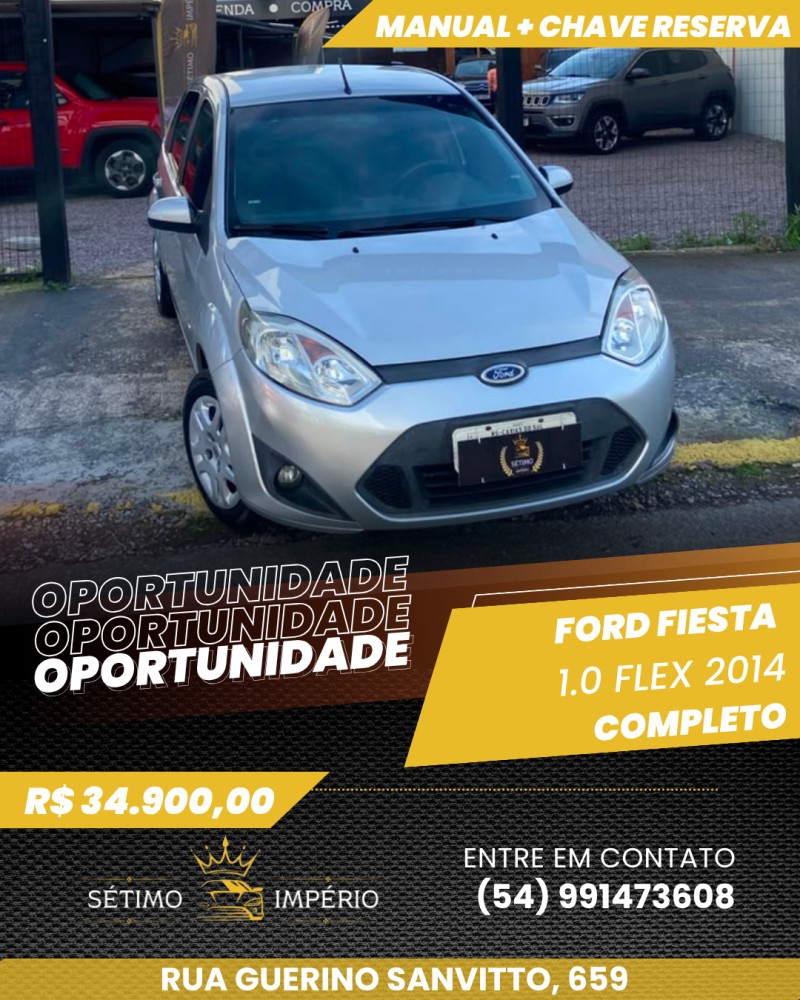 FIESTA 1.0 MPI 8V GASOLINA 4P MANUAL