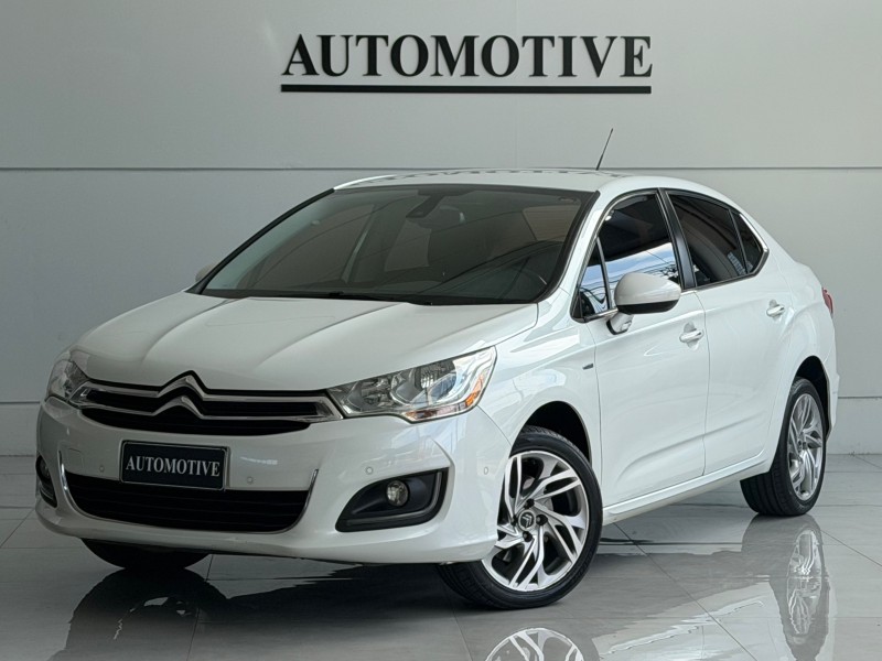 c4 lounge 1.6 exclusive 16v turbo flex 4p automatico 2014 caxias do sul