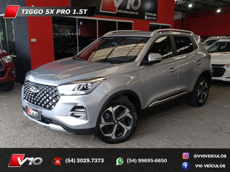 tiggo 1.5 16v turbo 5x pro flex 4p automatico 2023 caxias do sul