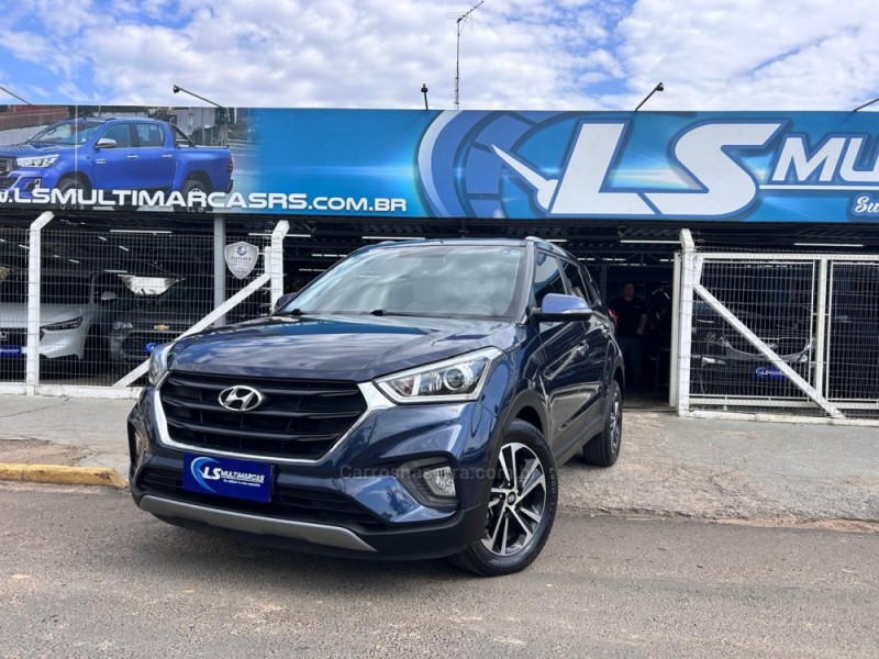 creta 2.0 16v flex prestige automatico 2021 venancio aires