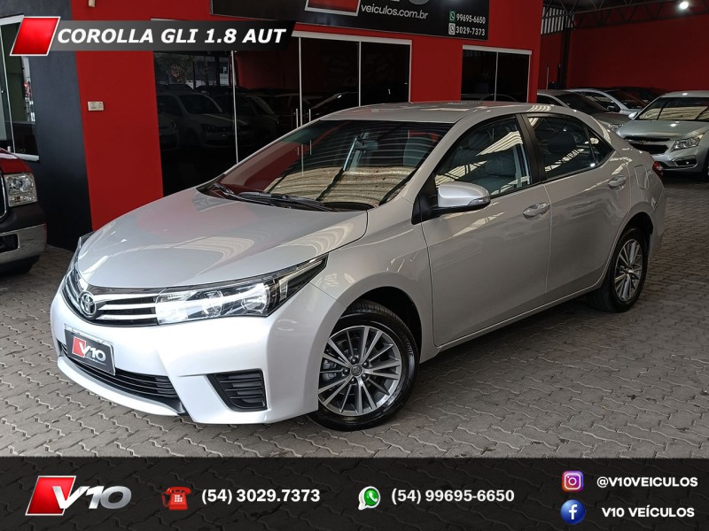 corolla 1.8 gli 16v flex 4p automatico 2017 caxias do sul