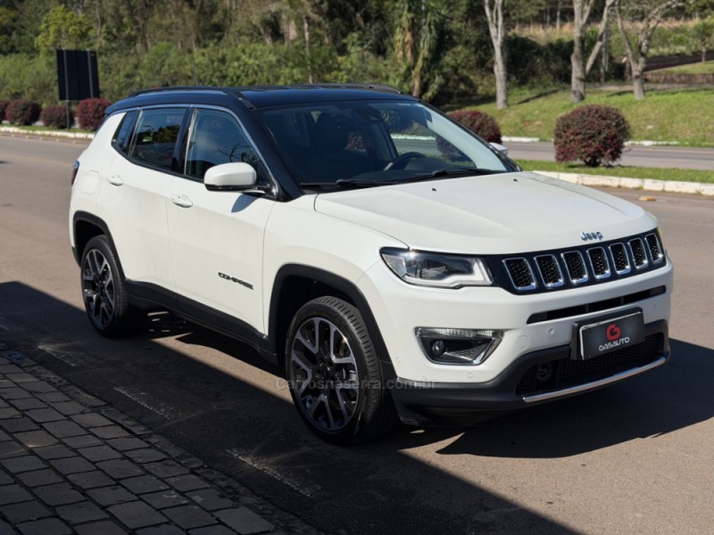 compass 2.0 16v flex limited automatico 2018 nova prata