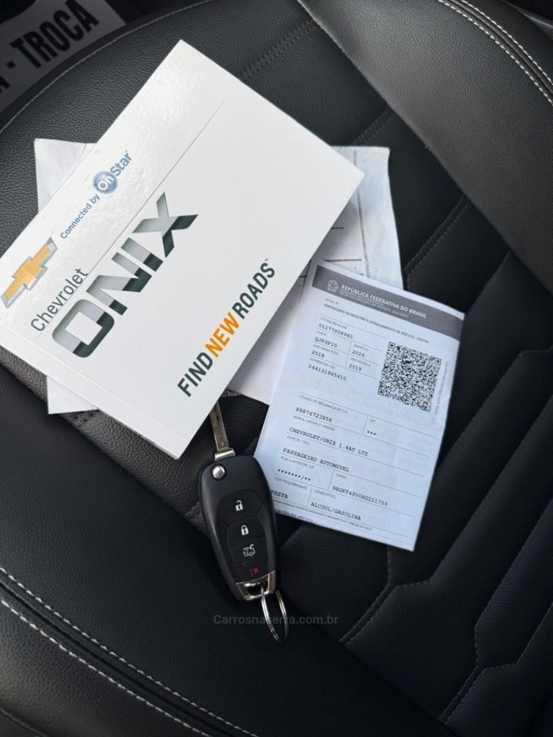 ONIX 1.4 MPFI LTZ 8V FLEX 4P AUTOMÁTICO - 2019 - IBIRAIARAS
