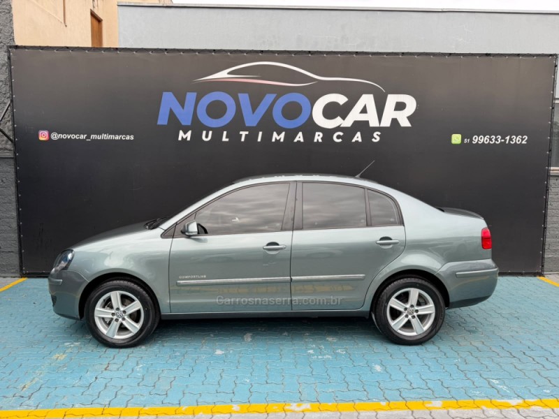POLO SEDAN 1.6 MI COMFORTLINE 8V FLEX 4P MANUAL - 2011 - ESTâNCIA VELHA