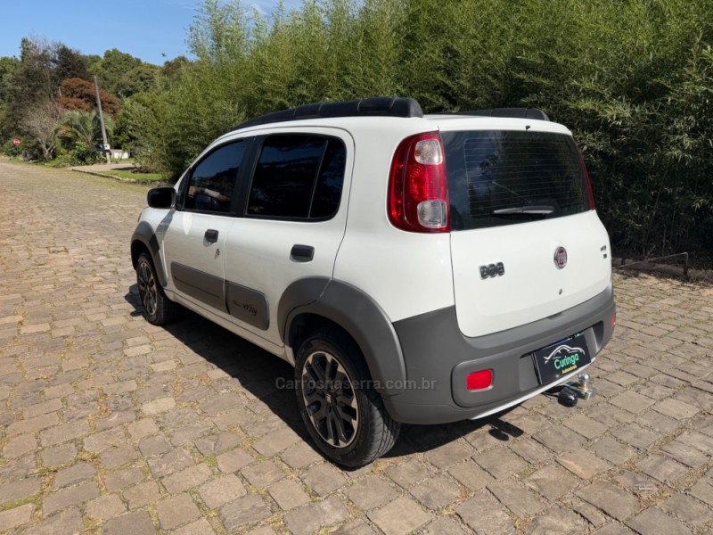 UNO 1.4 EVO WAY 8V FLEX 4P MANUAL - 2013 - NOVA PRATA
