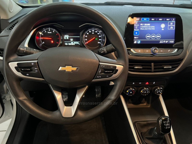 ONIX 1.0 LT 12V TURBO FLEX 4P MANUAL - 2023 - CAXIAS DO SUL