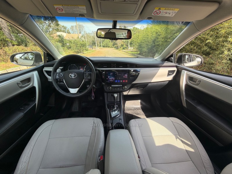 COROLLA 2.0 XEI 16V FLEX 4P AUTOMÁTICO - 2016 - NOVA PRATA
