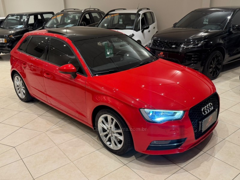A3 1.8 TFSI SPORTBACK 16V GASOLINA 4P AUTOMÁTICO - 2014 - CAXIAS DO SUL