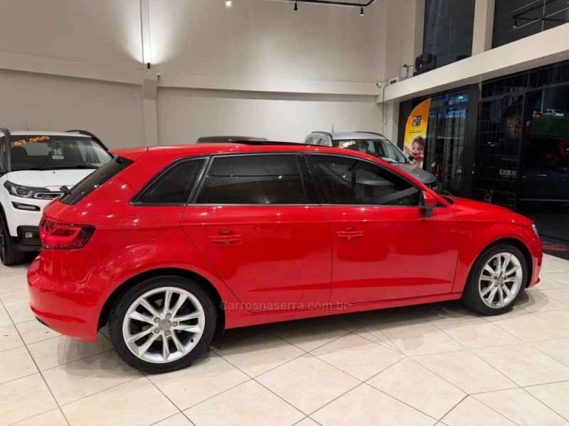 A3 1.8 TFSI SPORTBACK 16V GASOLINA 4P AUTOMÁTICO - 2014 - CAXIAS DO SUL