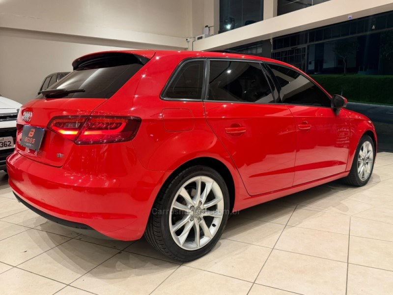 A3 1.8 TFSI SPORTBACK 16V GASOLINA 4P AUTOMÁTICO - 2014 - CAXIAS DO SUL
