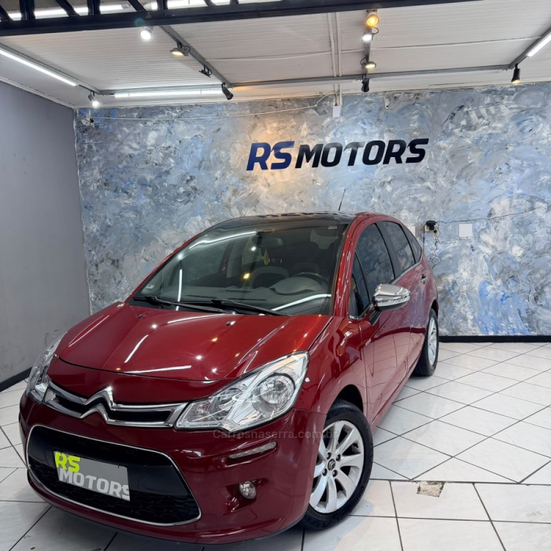 C3 1.6 EXCLUSIVE 16V FLEX 4P AUTOMÁTICO - 2014 - CAXIAS DO SUL