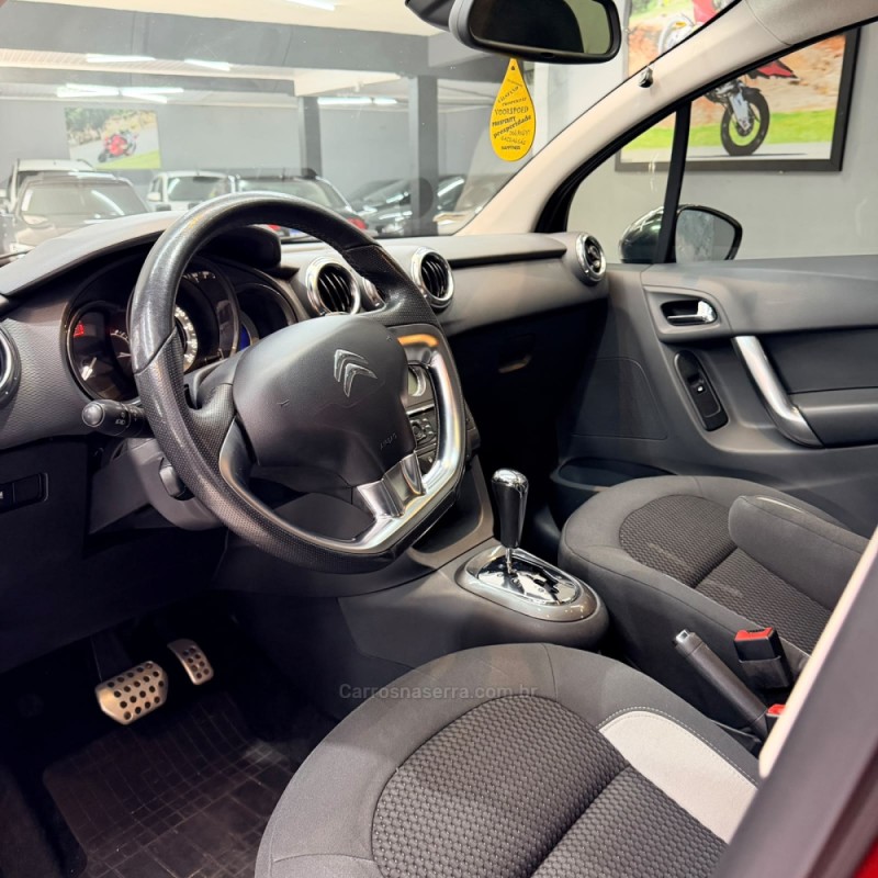 C3 1.6 EXCLUSIVE 16V FLEX 4P AUTOMÁTICO - 2014 - CAXIAS DO SUL
