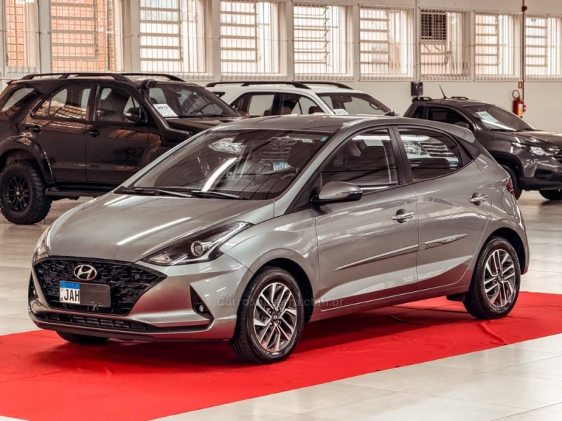 hb20 1.0 diamond 12v turbo flex 4p automatico 2021 nova prata